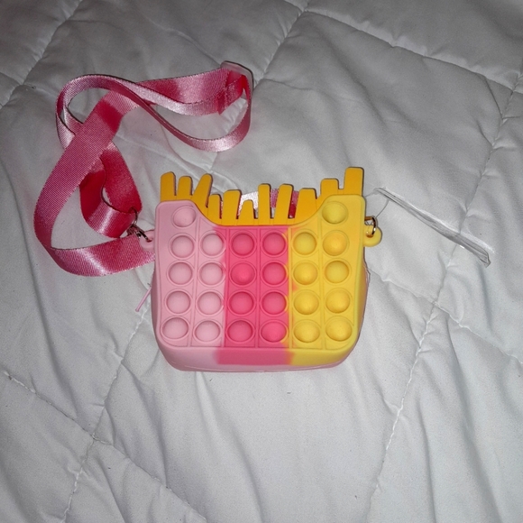 Pop it French Fry Purse for Girls - Picture 1 of 2